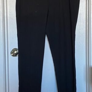 Men’s Perry Ellis Portfolio Slacks Black Slim Fit Size 34x30